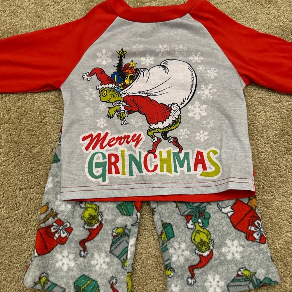 Christmas Grinch jammies
